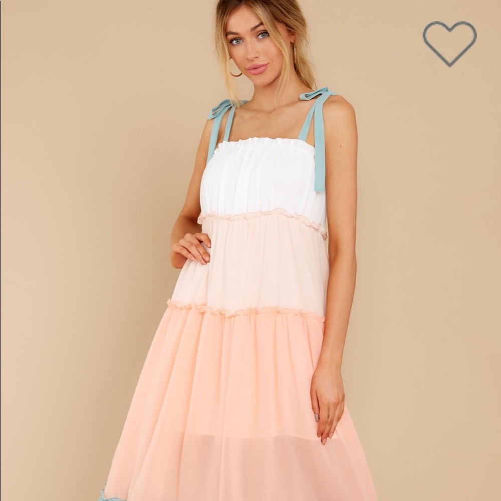 NWT Beautiful wonders mint maxi dress size small